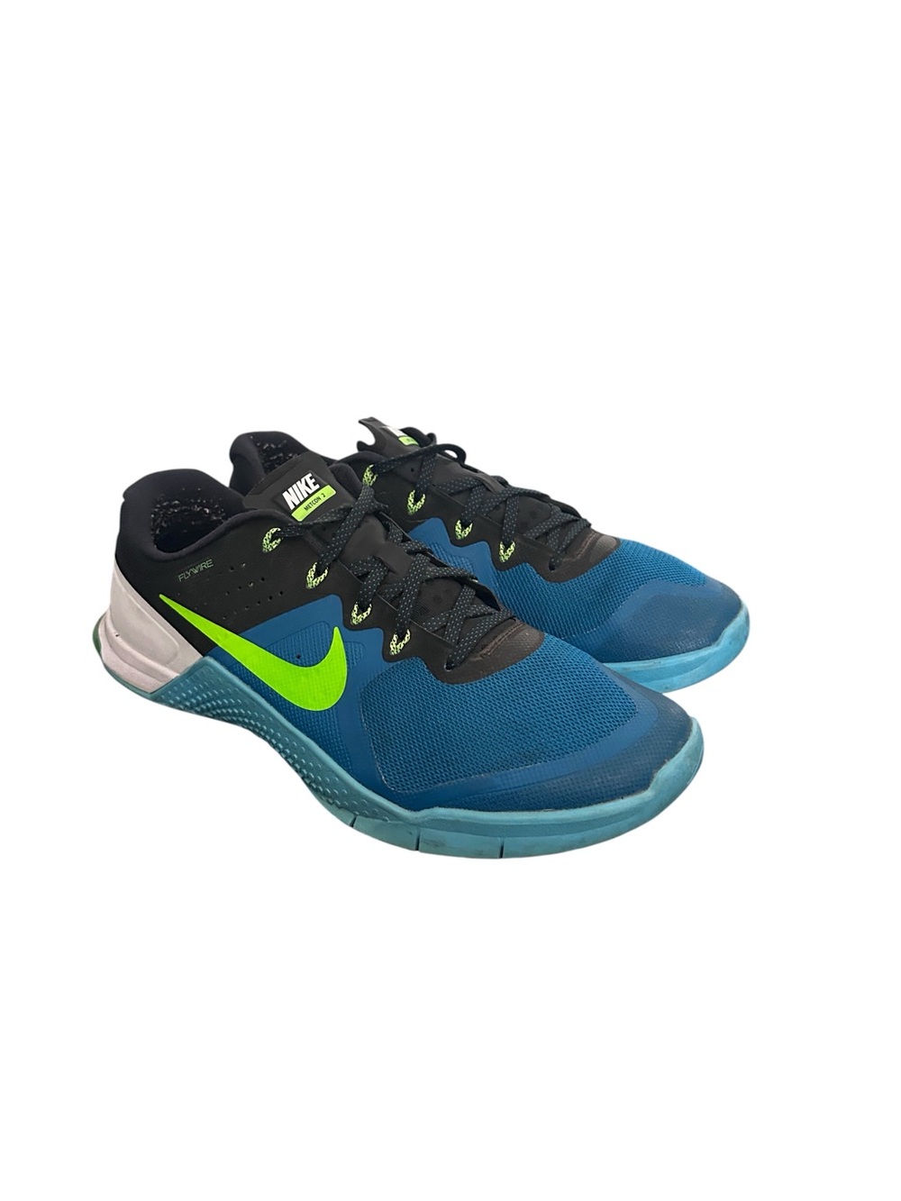 Nike Men’s Metcon 2 619899 334 Blue Volt Training Shoes Size 10.5